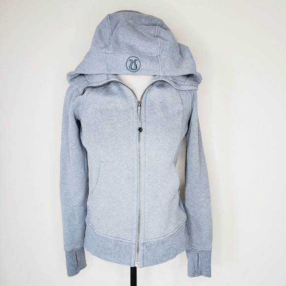 Lululemon Hoodie Scuba Athletic Lounge Yoga Blue 4 - Picture 3 of 9